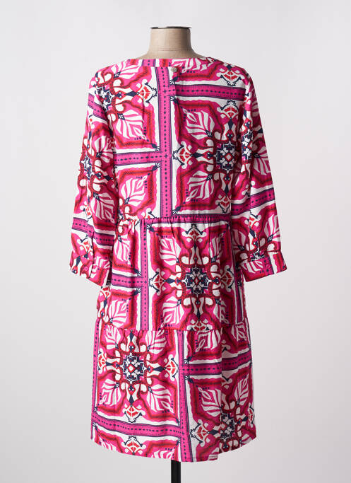 Robe mi-longue rose STREET ONE pour femme