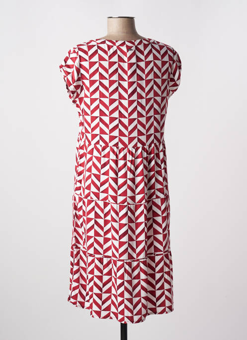 Robe mi-longue rouge STREET ONE pour femme