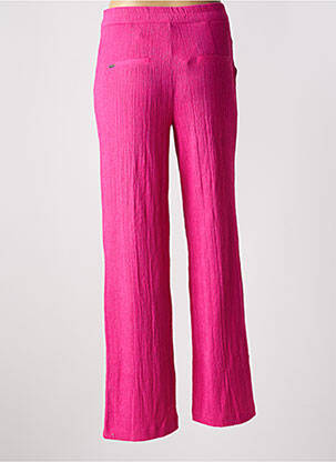 Pantalon cargo poches taille haute rose STREET ONE femme