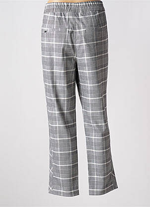 Pantalon droit taille élastique taille normale gris STREET ONE femme