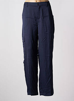 Pantalon cargo taille normale taille normale bleu STREET ONE femme