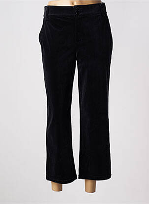 Pantalon 7/8 taille haute taille haute noir STREET ONE femme