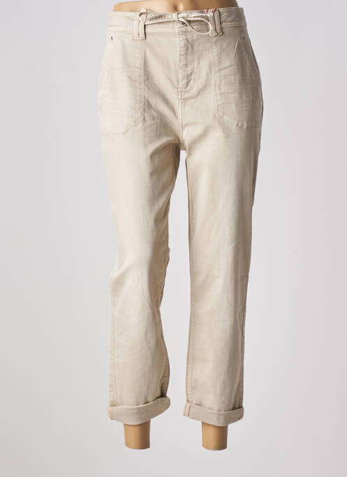 Pantalon slim beige STREET ONE pour femme