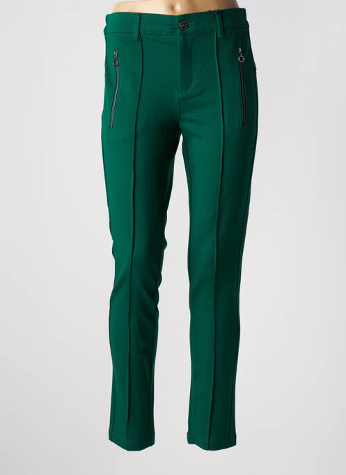 Pantalon slim vert STREET ONE pour femme