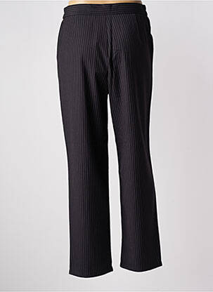 Pantalon droit taille haute taille haute noir BROADWAY femme