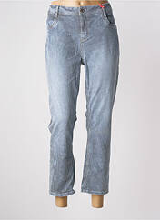 Jeans coupe slim bleu STREET ONE pour femme seconde vue