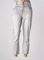 Jeans coupe slim gris STREET ONE pour femme seconde vue