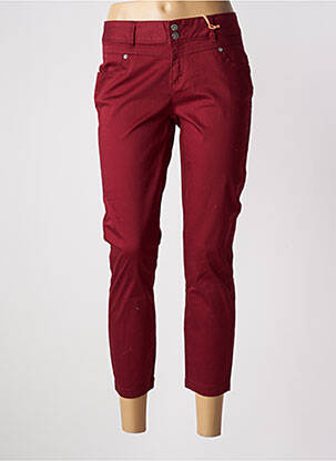 Pantalon 7/8 rouge STREET ONE pour femme