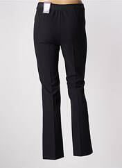 Pantalon droit noir ANNA MONTANA pour femme seconde vue