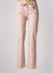 Pantalon droit rose DIANE LAURY pour femme seconde vue