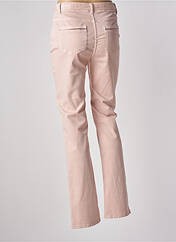 Pantalon droit rose DIANE LAURY pour femme seconde vue