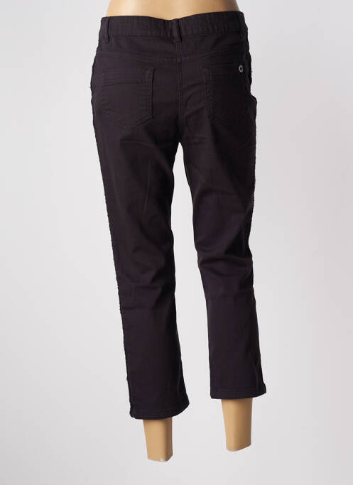 Jeans coupe slim noir DIANE LAURY pour femme