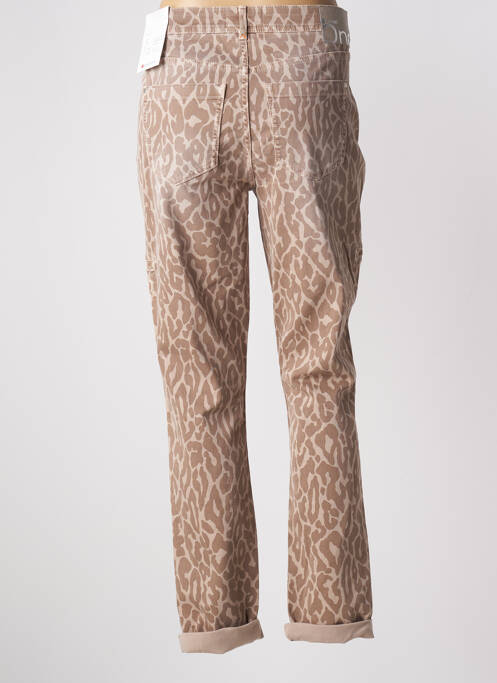 Pantalon slim marron STREET ONE pour femme