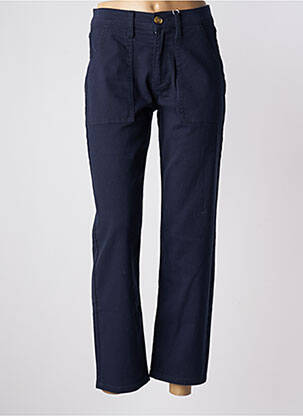Jeans coupe droite stretch taille normale bleu C'EST BEAU LA VIE femme