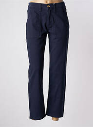 Jeans coupe droite stretch taille normale bleu C'EST BEAU LA VIE femme