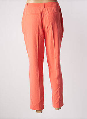 Pantalon 7/8 taille haute taille haute orange JULIE GUERLANDE femme