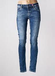 Jeans coupe slim stretch taille normale bleu STREET ONE femme