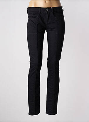 Jeans coupe slim noir STREET ONE pour femme