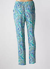 Pantalon droit bleu JULIE GUERLANDE pour femme seconde vue