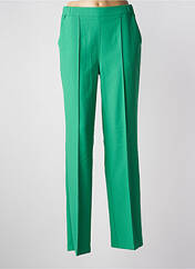 Pantalon droit vert JULIE GUERLANDE pour femme seconde vue