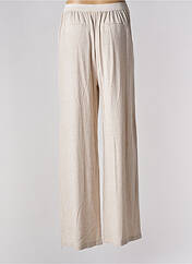 Pantalon large beige JULIE GUERLANDE pour femme seconde vue