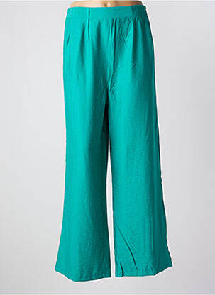 Pantalon large vert C'EST BEAU LA VIE pour femme