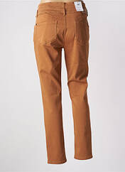 Pantalon slim marron C'EST BEAU LA VIE pour femme seconde vue