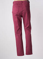 Pantalon slim rose C'EST BEAU LA VIE pour femme seconde vue