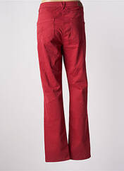 Pantalon slim rouge JULIE GUERLANDE pour femme seconde vue