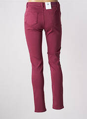 Pantalon slim violet C'EST BEAU LA VIE pour femme seconde vue