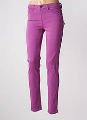 Pantalon slim violet clair C'EST BEAU LA VIE pour femme seconde vue