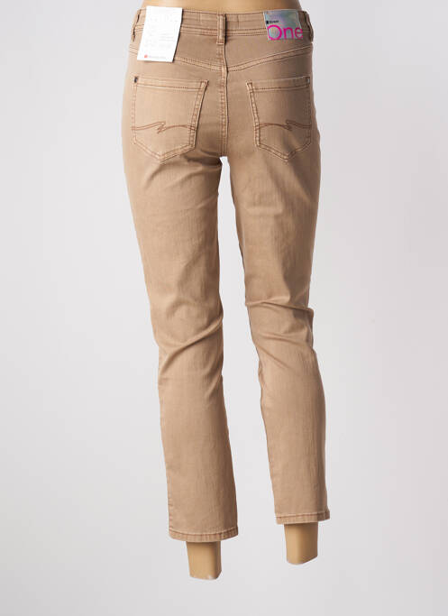 Jeans coupe droite beige STREET ONE pour femme