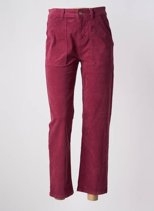 Pantalon 7/8 violet C'EST BEAU LA VIE pour femme