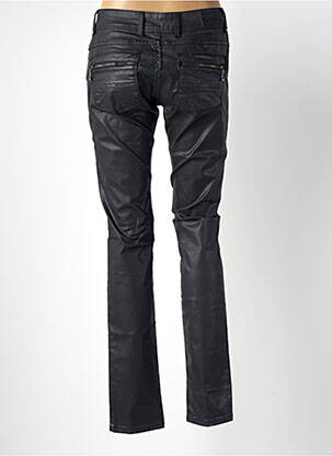 Pantalon slim tissage enduit taille normale noir DN.SIXTY SEVEN femme