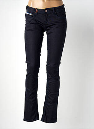 Jeans coupe droite stretch taille basse bleu DN.SIXTY SEVEN femme