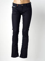 Jeans coupe droite stretch taille basse bleu DN.SIXTY SEVEN femme