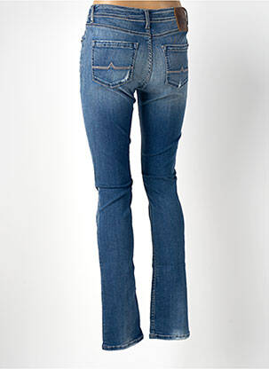 Jeans coupe droite effet usé délavé taille normale bleu DN.SIXTY SEVEN femme