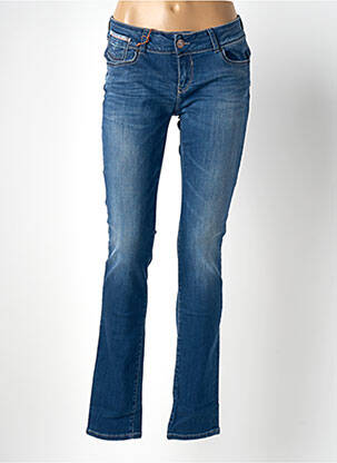 Jeans coupe slim taille basse taille basse bleu DN.SIXTY SEVEN femme