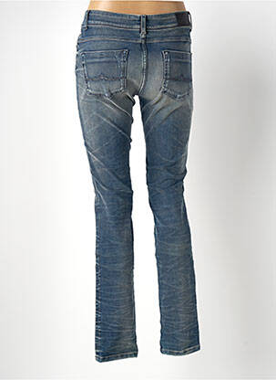 Jeans coupe slim effet usé délavé taille normale bleu DN.SIXTY SEVEN femme