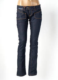 Jeans coupe slim tissage brut taille basse bleu fonce DN.SIXTY SEVEN femme