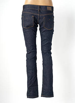 Jeans coupe slim tissage brut taille basse bleu fonce DN.SIXTY SEVEN femme