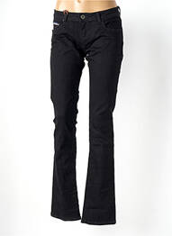 Jeans coupe droite taille basse taille basse noir DN.SIXTY SEVEN femme