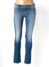 Jeans coupe slim taille basse taille basse bleu DN.SIXTY SEVEN femme