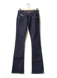 Jeans bootcut tissage brut taille basse bleu DN.SIXTY SEVEN femme