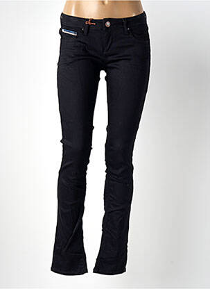 Jeans coupe droite noir DN.SIXTY SEVEN pour femme