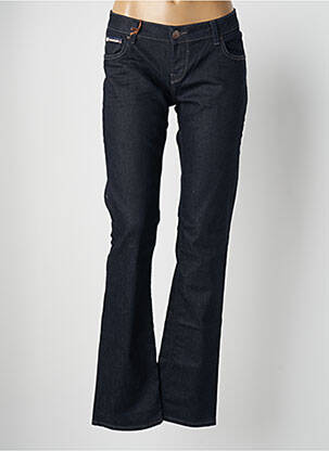 Jeans coupe droite stretch taille basse bleu DN.SIXTY SEVEN femme