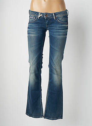Jeans coupe droite stretch taille basse bleu DN.SIXTY SEVEN femme