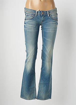 Jeans coupe droite stretch taille basse bleu DN.SIXTY SEVEN femme
