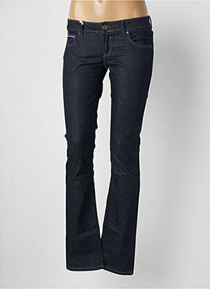 Jeans coupe droite stretch taille basse bleu DN.SIXTY SEVEN femme