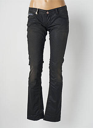 Jeans coupe droite stretch taille basse noir DN.SIXTY SEVEN femme